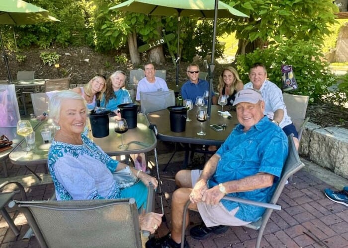 Village of East Davenport Wide River Winery Wine Bar, Deck and Patio