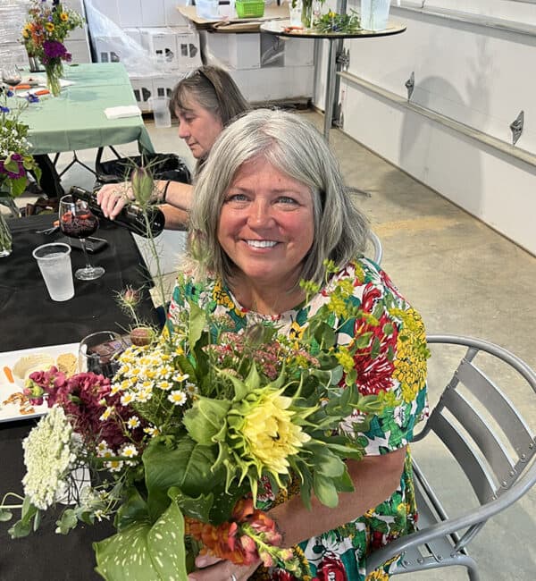 Flower Arrangement Wine Workshop Ticket