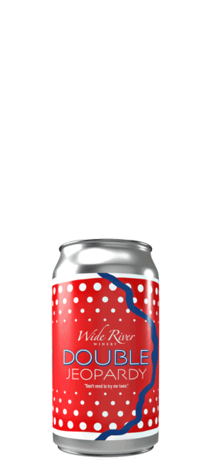 Wide River Winery's Double Jeopardy Canned Wine