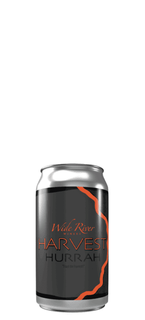 Wide River Winery's Harvest Hurrah Canned Wine