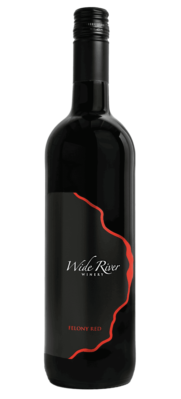 Wide River Winery's Felony Red Wine