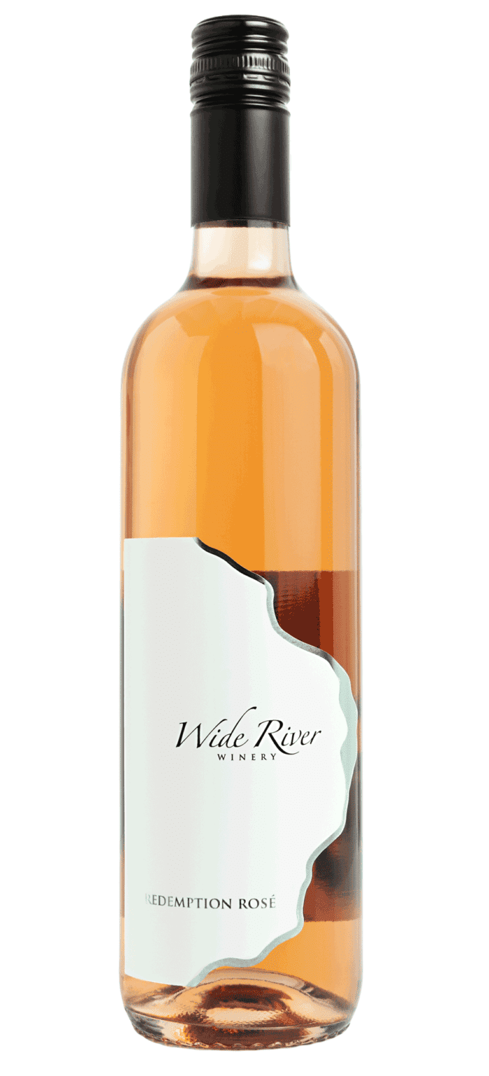 Wide River Winery's Redemption Rosé Wine