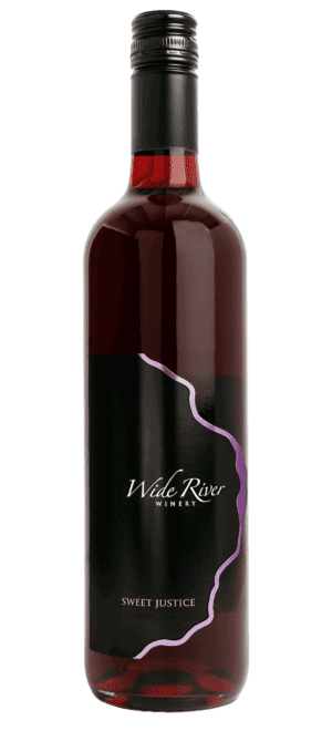 Wide River Winery's Sweet Justice Wine