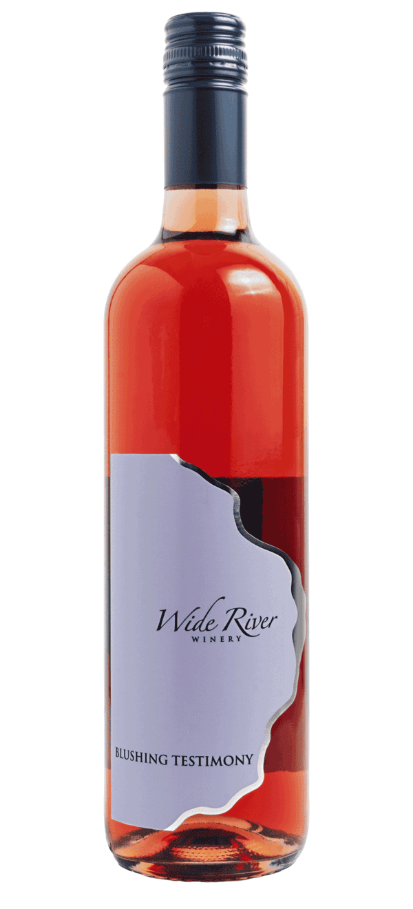 Wide River Winery's Blushing Testimony Wine