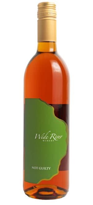 Wide River Winery's Not Guilty Wine
